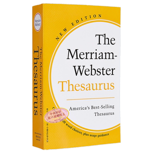 麦林韦氏同义词词典 2023年新版 The Merriam-Webster Thesaurus 2023 英文原版 英语字典 进口教辅参考书工具书【中商原版】