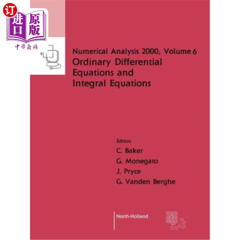 海外直订Ordinary Differential Equations and Integral Equations, 6 6、《常微分方程与积分方程
