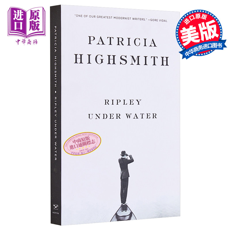 现货 Ripley Under Water Patricia Highsmith 英文原版 水下的雷普利 天才雷普利系列 帕特里夏 海史密斯【中商原版】