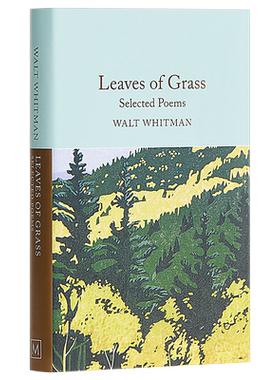 Collectors Library系列 惠特曼：草叶集 英文原版 Leaves of Grass 外国诗歌 Walt Whitman【中商原版】