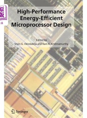 海外直订High-Performance Energy-Efficient Microprocessor Design 高性能节能微处理器设计