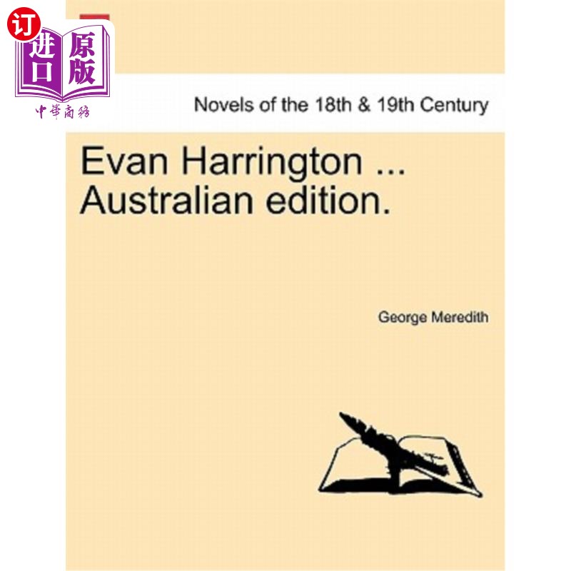 海外直订Evan Harrington... Australian Edition.埃文·哈林顿……澳大利亚版。