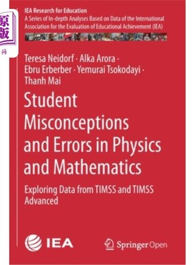 海外直订Student Misconceptions and Errors in Physics and Mathematics: Exploring Data fro 学生在物理和数学上的误解和