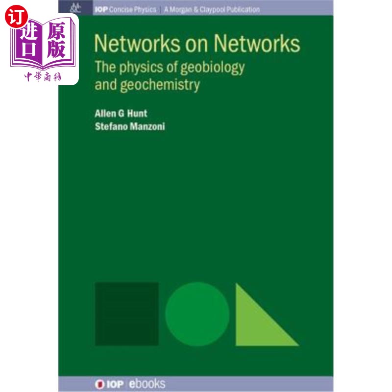海外直订Networks on Networks: The Physics of Geobiology and Geochemistry 上的:地球生物学和地球化学的物理学