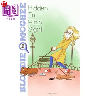 海外直订Blondie McGhee 2: Hidden in Plain Sight 金发碧眼的麦吉2：藏在明处