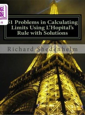 海外直订51 Problems in Calculating Limits Using l'Hopital's Rule with Solutions 51.利用L’Hopital规则计算极限的问题
