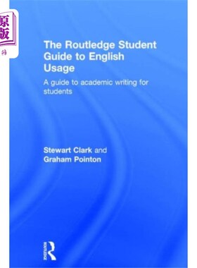 海外直订Routledge Student Guide to English Usage Routledge学生英语用法指南