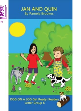 海外直订Jan and Quin (Classroom and Home): Sound-Out Phonics Reader (Letter Group 6 of a 简和昆(教室和家庭):发音读