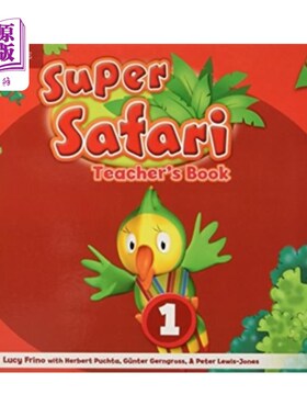 海外直订Super Safari American English Level 1 Teacher's ... 超级Safari美国英语一级教师书