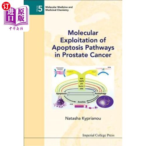 海外直订医药图书Molecular Exploitation of Apoptosis Pathways in Prostate Cancer 前列腺癌细胞凋亡途径的分子研究