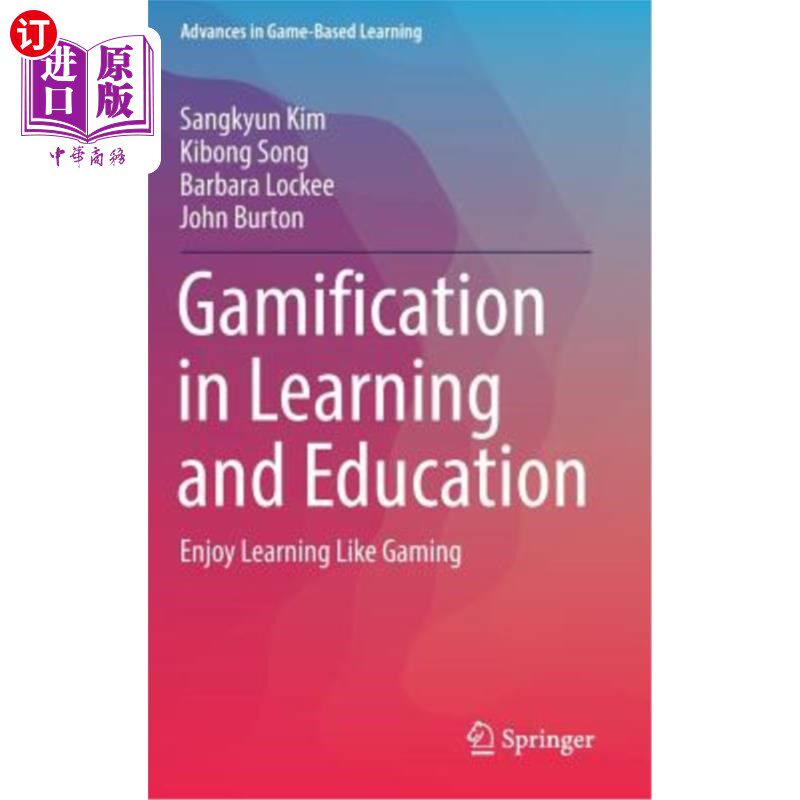 海外直订Gamification in Learning and Education: Enjoy Learning Like Gaming 学习和教育的游戏化:像游戏一样享受学习