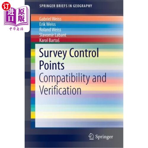 海外直订Survey Control Points: Compatibility and Verification 测量控制点：兼容性和验证