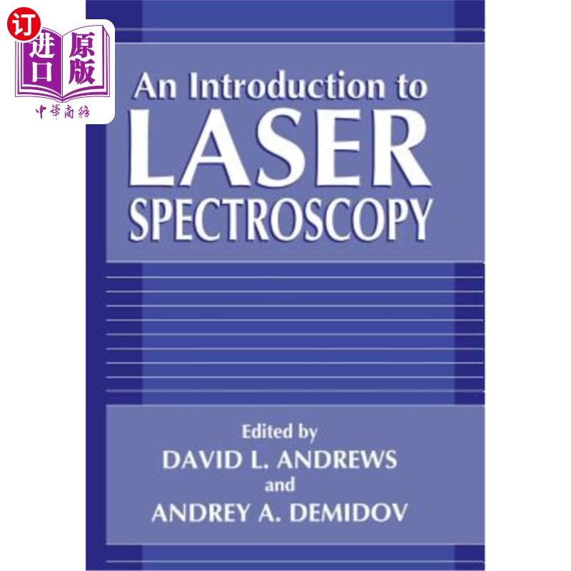 海外直订An Introduction to Laser Spectroscopy 激光光谱学概论