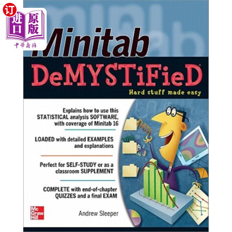 海外直订Minitab Demystified Minitab解除神秘化