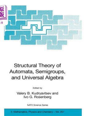 海外直订Structural Theory of Automata, Semigroups, and U... 自动机、半群和泛代数的结构理论