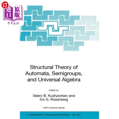 海外直订Structural Theory of Automata, Semigroups, and U... 自动机、半群和泛代数的结构理论