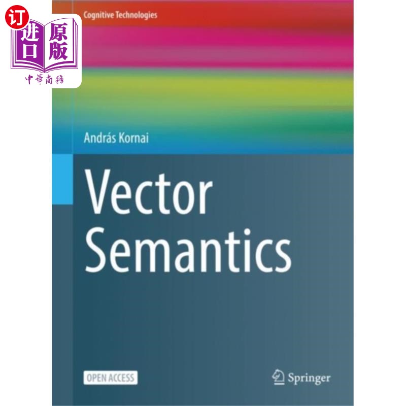 海外直订Vector Semantics 向量的语义