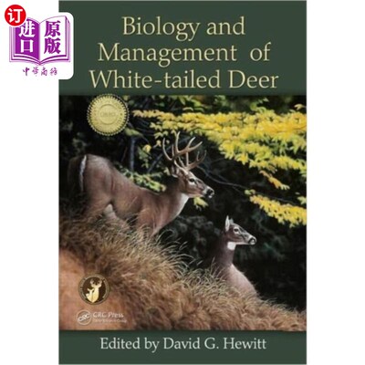 海外直订Biology and Management of White-tailed Deer 白尾鹿生物学与管理