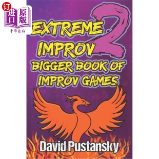 Bigger Book 极限即兴2大即兴游戏书 海外直订Extreme Games Improv