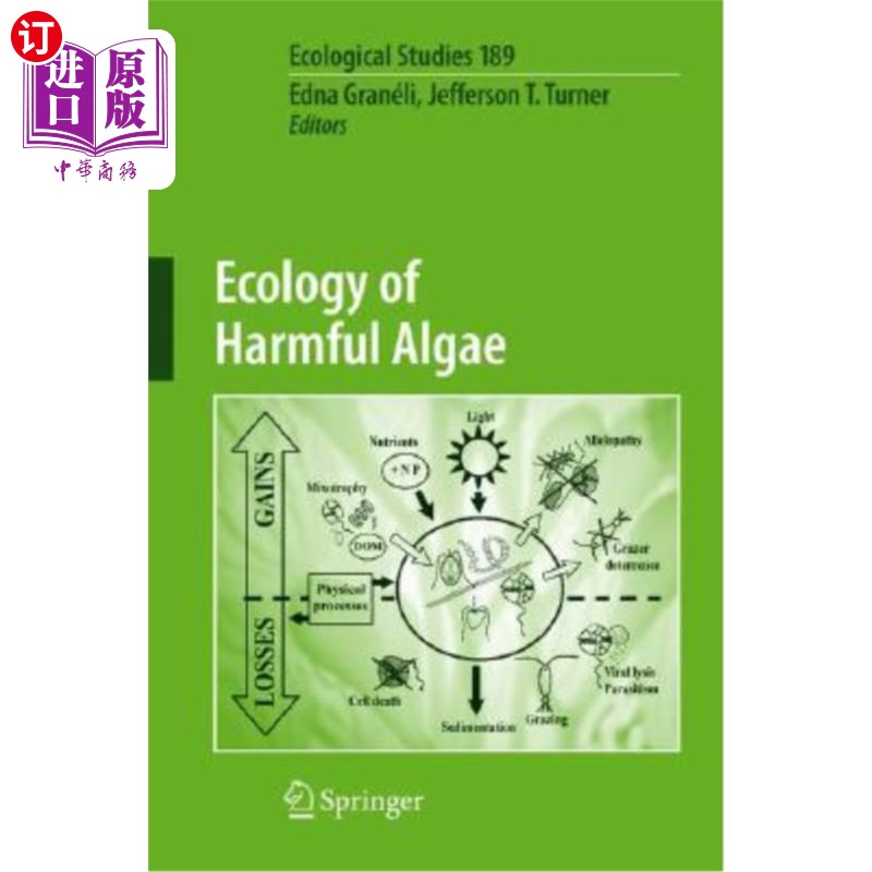 海外直订Ecology of Harmful Algae 有害藻类生态学