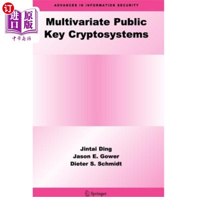 海外直订Multivariate Public Key Cryptosystems 多变量公钥密码系统