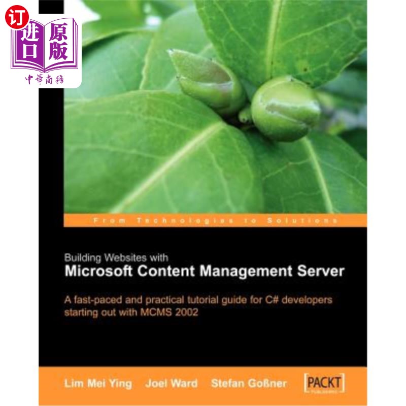 海外直订Building Websites with Microsoft Content Management Server 用微软内容管理服务器构建网站