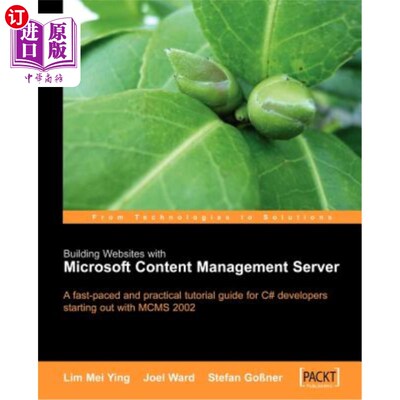 海外直订Building Websites with Microsoft Content Management Server 用微软内容管理服务器构建网站