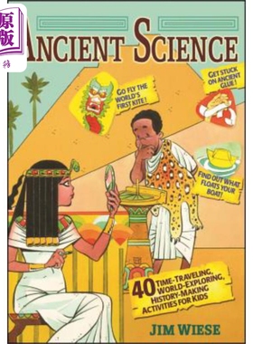 预售 古代科学中的文明 Jim Wiese 英文原版Ancient Science 40 Time Traveling World-Exploring【中商原版】