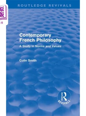 海外直订Contemporary French Philosophy (Routledge Reviva... 当代法国哲学(劳特利奇复兴)