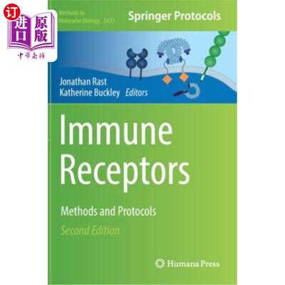 海外直订医药图书Immune Receptors: Methods and Protocols 免疫受体:方法和方案