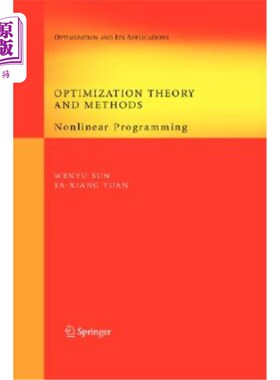 海外直订Optimization Theory and Methods: Nonlinear Programming