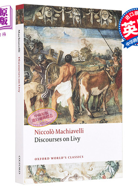 预售 论李维 马基雅维利 豆瓣高分 英文原版 Discourses on Livy Machiavelli【中商原版】