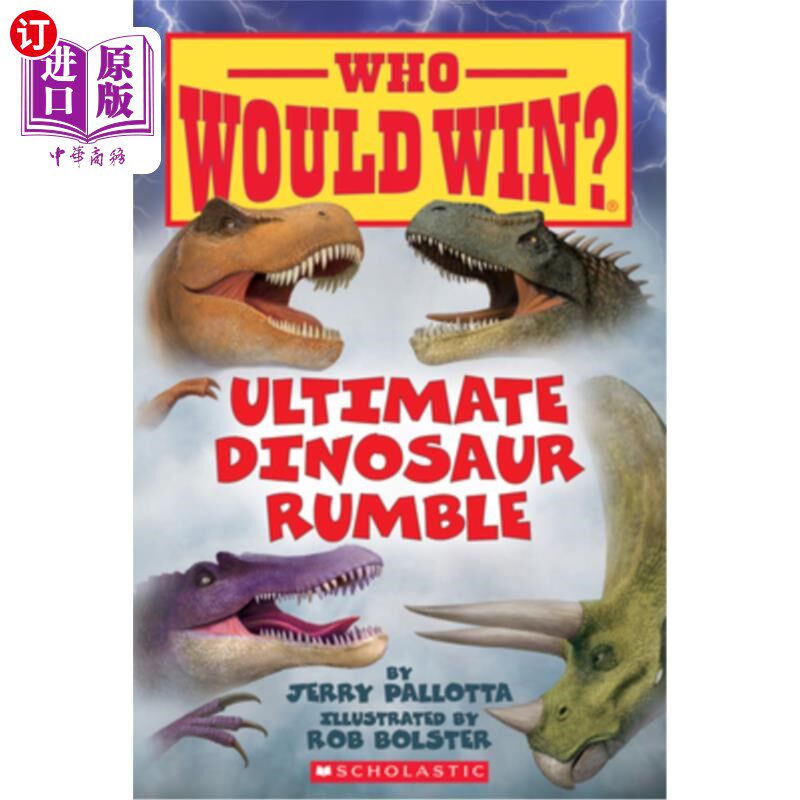 海外直订Ultimate Dinosaur Rumble (Who Would Win?): Volume 22 终极恐龙隆隆声(谁会赢?):第22卷