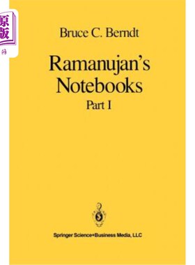 海外直订Ramanujan's Notebooks: Part I 拉马努扬的笔记本：第一部分