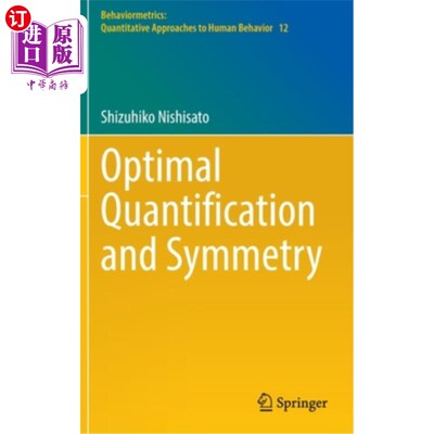 海外直订Optimal Quantification and Symmetry 最优量化与对称性