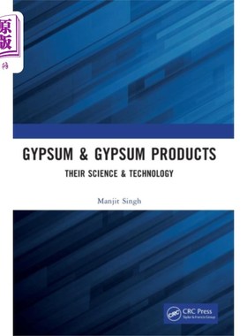 海外直订Gypsum & Gypsum Products 石膏及石膏制品