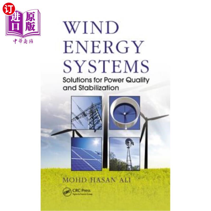 海外直订Wind Energy Systems: Solutions for Power Quality and Stabilization 风能系统：电能质量和稳定性的解决方案