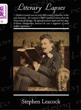 海外直订Literary Lapses 文学上的失误