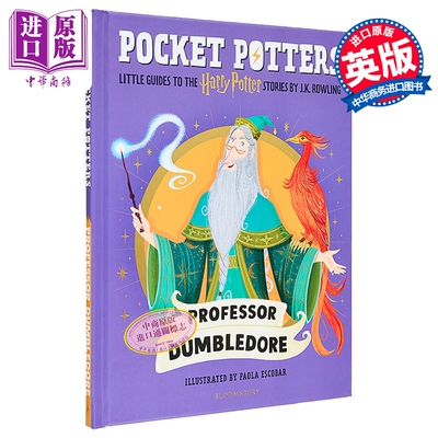 口袋波特英文原版 邓布利多 pocket potters harry potter 哈利波特英语原版哈利波特周边哈利波特漫画书哈利波特绘本