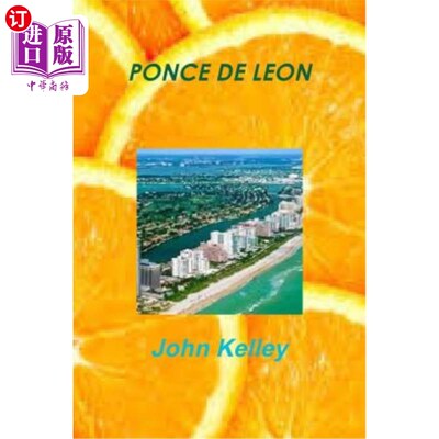 海外直订Ponce de Leon 庞塞·德莱昂