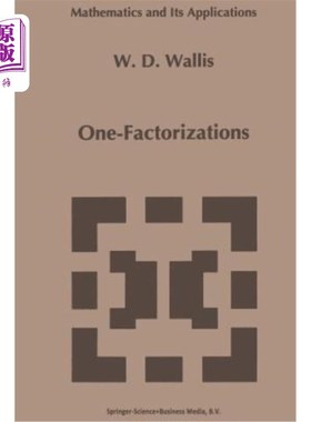 海外直订One-Factorizations 单因子分解