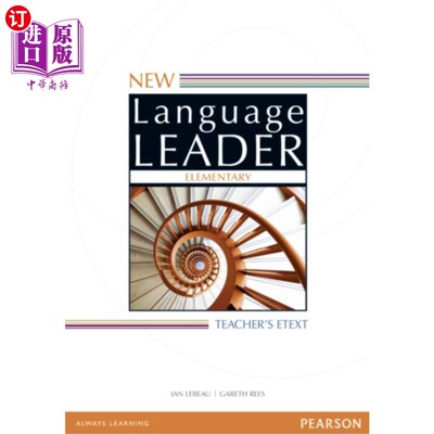 海外直订New Language Leader Elementary Teacher's eText D... 新语言领袖小学教师的文本光盘