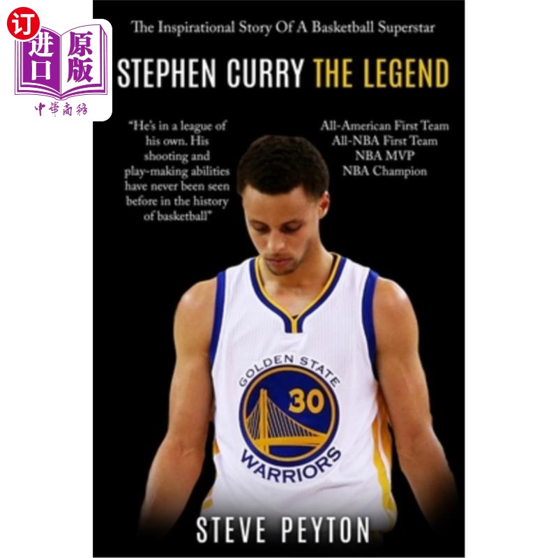 海外直订Stephen Curry: The Fascinating Story Of A Basketball Superstar- Stephen Curry-斯蒂芬·库里:篮球超级明星的