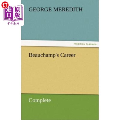 海外直订Beauchamp's Career - Complete 波尚的职业生涯-完成