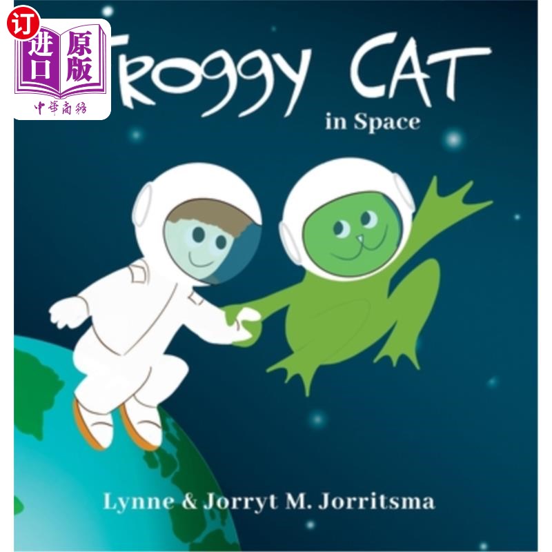 海外直订Froggy Cat in Space 太空中的青蛙猫
