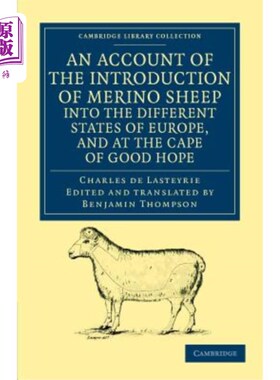 海外直订An Account of the Introduction of Merino Sheep Into the Different States of Euro 美利奴羊传入欧洲不同国家和