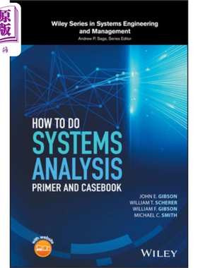预售 如何做系统分析:入门和案例书 How To Do Systems Analysis: Primer And Casebook William Gibson 英文原版 中商原版