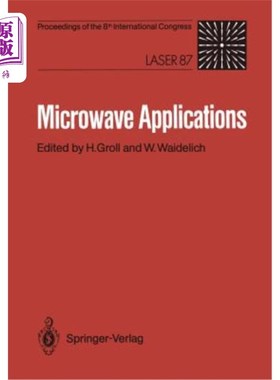 海外直订Microwave Applications: Proceedings of the Microwave Congress at the 8th Interna 微波应用：第八届国际微波大