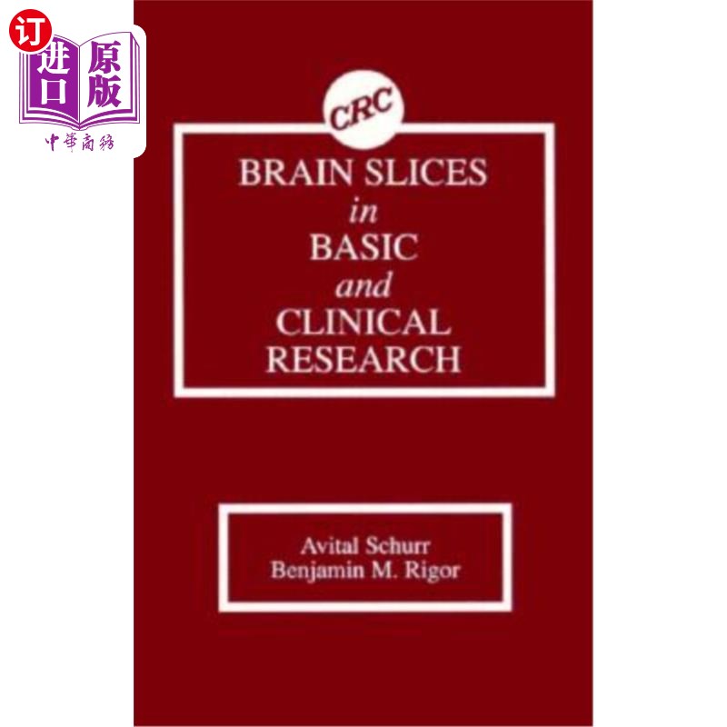 海外直订医药图书Brain Slices in Basic and Clinical Research 基础和临床研究中的脑切片 书籍/杂志/报纸 科普读物/自然科学/技术类原版书 原图主图