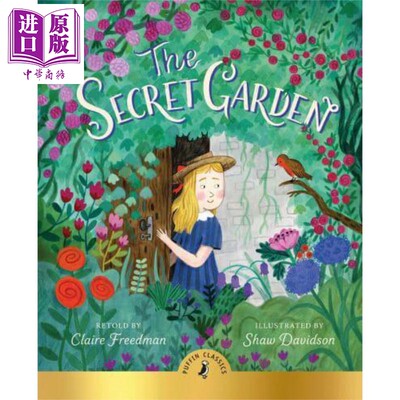 现货 The Secret Garden 企鹅文学绘本启蒙：秘密花园 英文原版 进口原版 4岁到6岁 儿童绘本 Claire Freedman【中商原版】